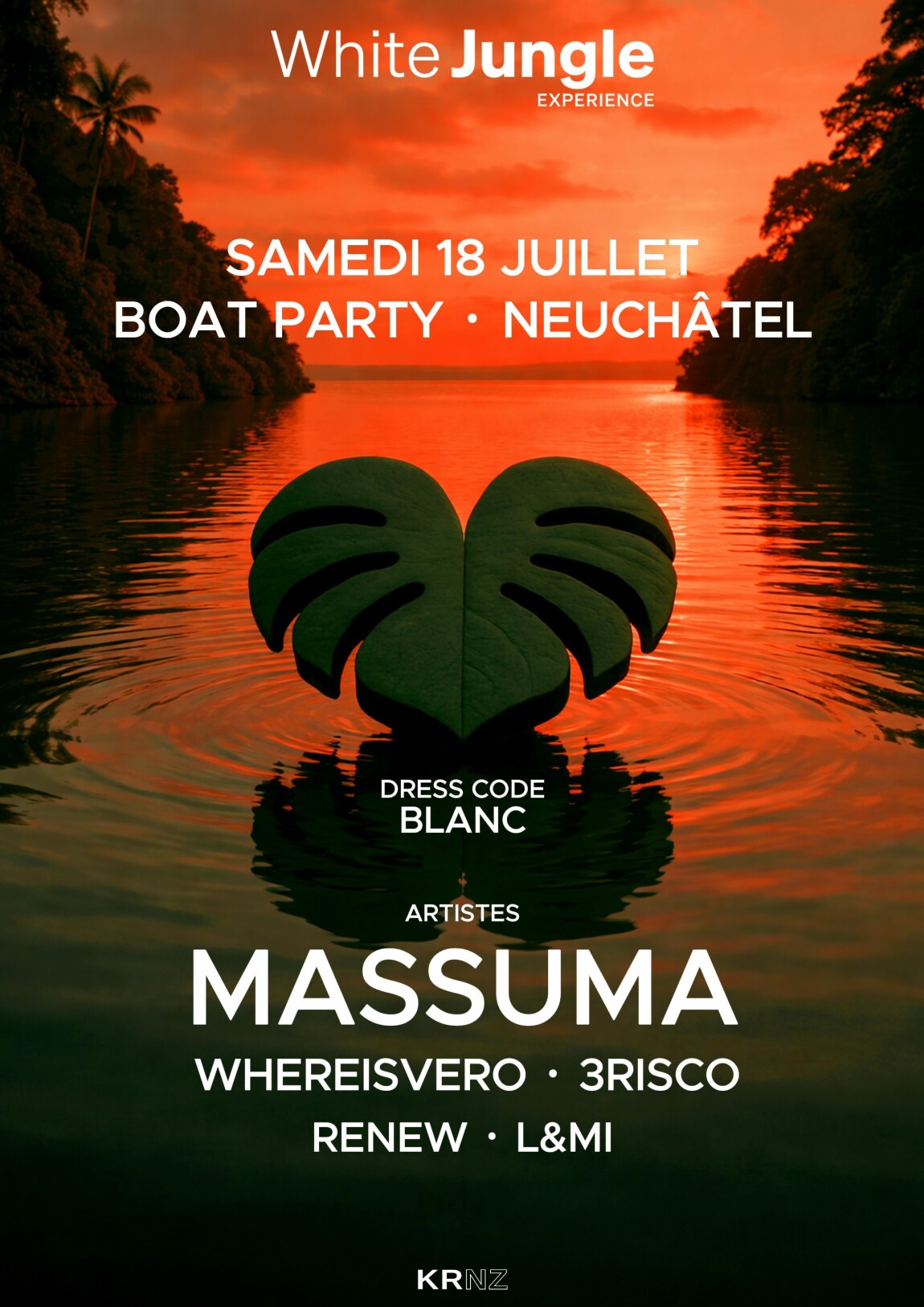 White Jungle Experience - Boat party
