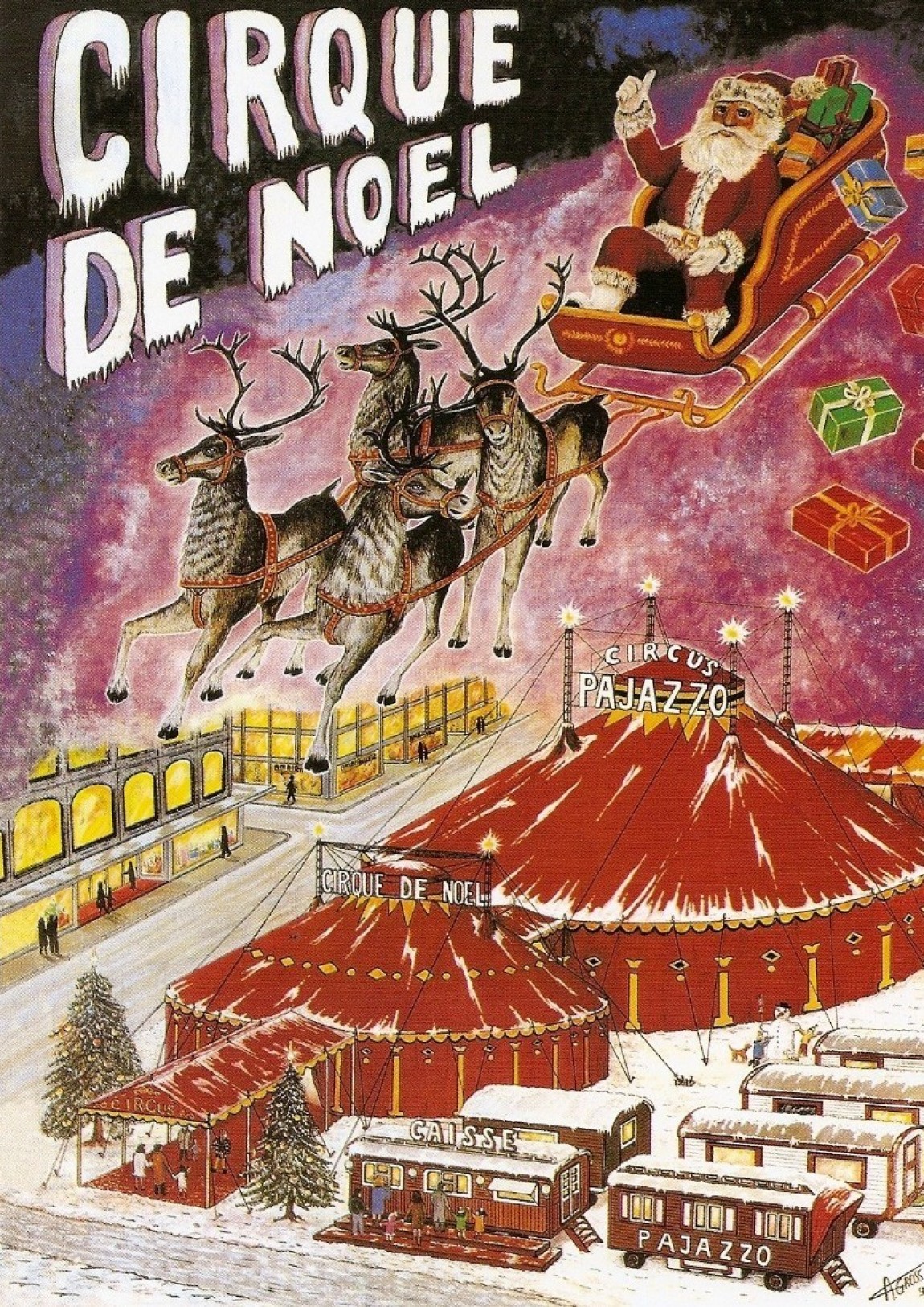 Cirque de Noël Genève 2025- Dîner spectacle NOUVEL AN