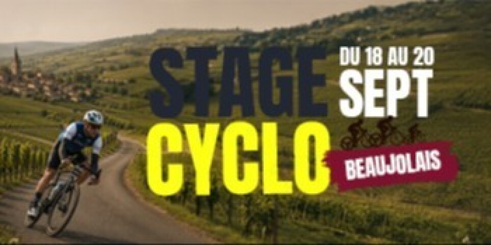 STAGE CYCLO DANS LE BEAUJOLAIS - Sport