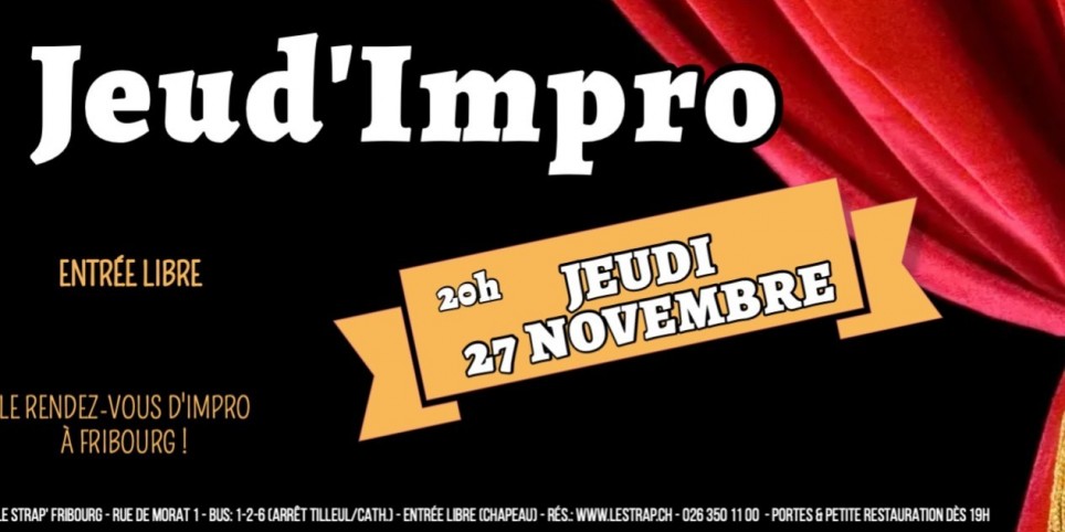JEUD'IMPRO - Theatre and performing arts