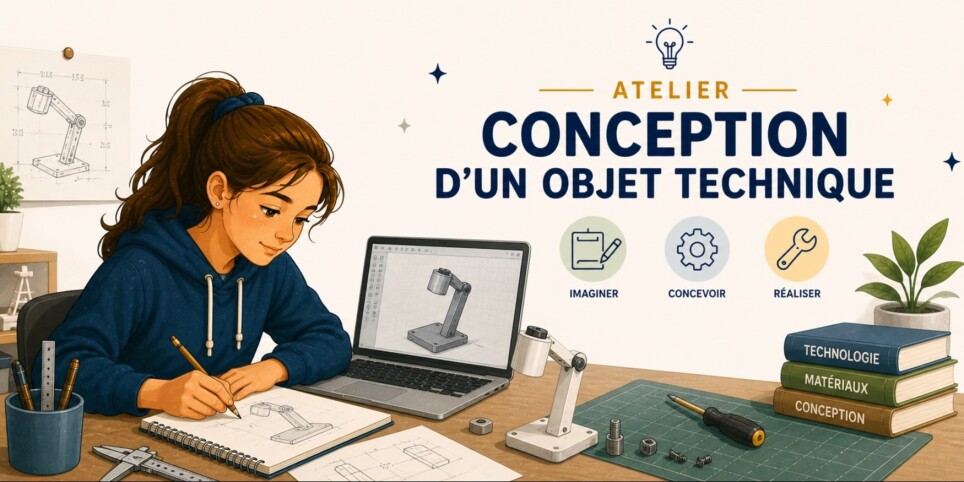 Atelier pédagogique - Conception d'un objet technique - Workshops and courses