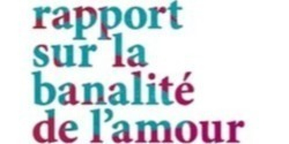 Un rapport sur la banalité de l'amour - Théâtre et arts vivants