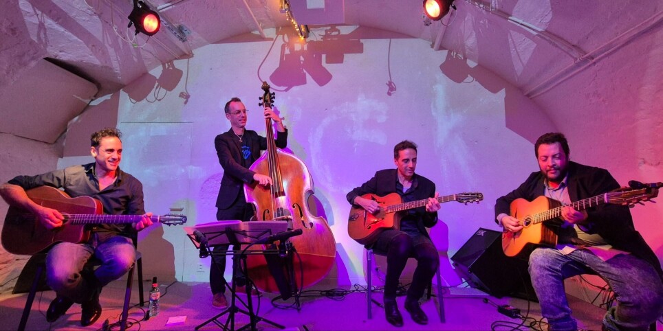 COQUETTE & NITCHO REINHARDT feat. VINCENT MILLIOUD & DAMIEN CONVERSET - Concerts