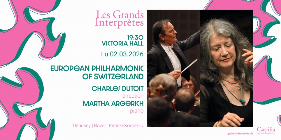 European Philharmonic of Switzerland: Charles Dutoit et Martha Argerich - Musica lassica