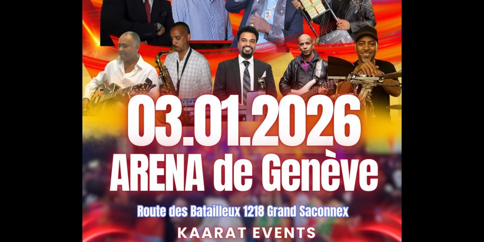Eritrean Festival Geneva 2026 - Concerts