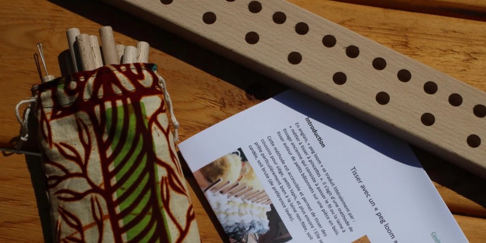 Découverte du tissage sur Peg Loom - Workshops and courses