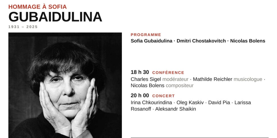 Hommage à Sofia Gubaidulina - Concerti