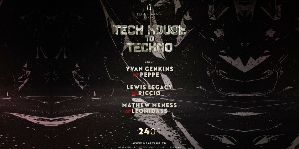 HEAT CLUB presents TECH HOUSE to TECHNO - Festivals
