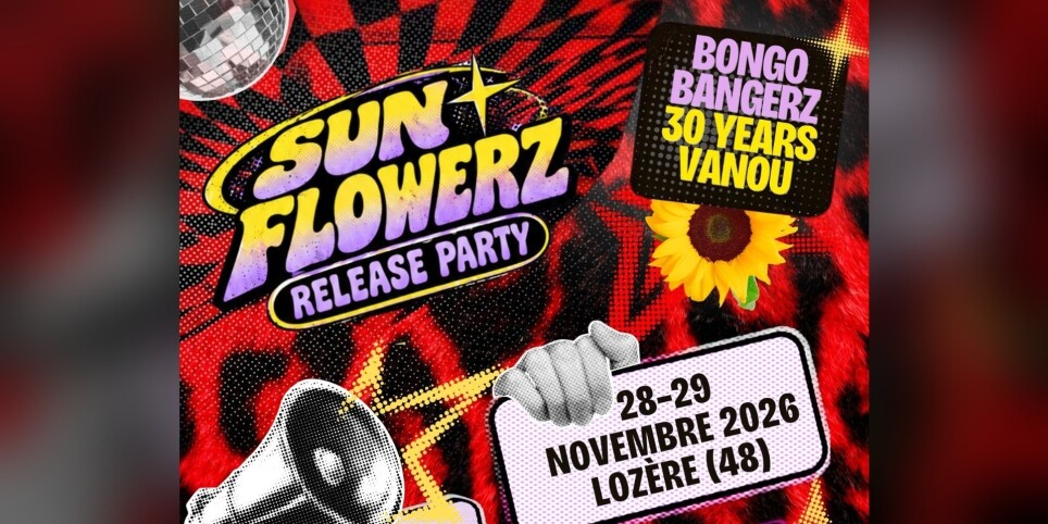 SUN FLOWERZ - Release Party Bongo Bangerz - 30 Years Vanou - Concerti