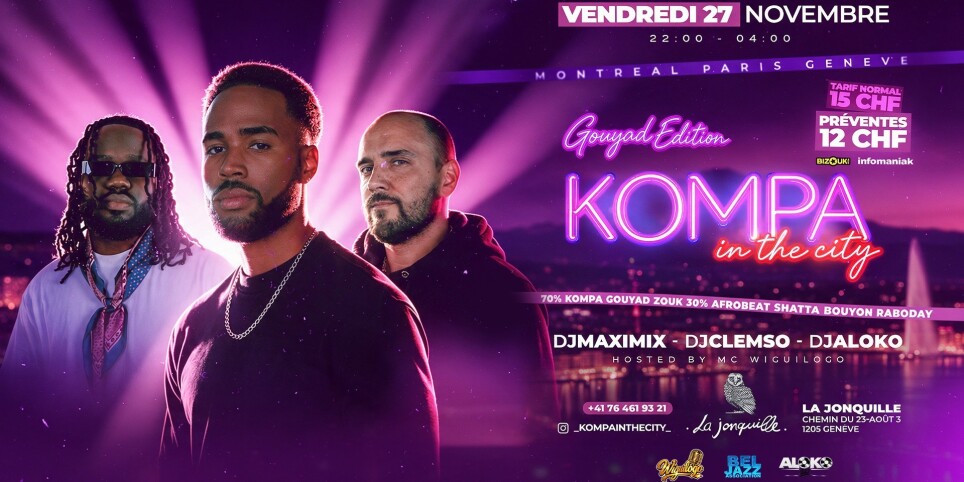 Kompa In The City - Gouyad Edition - Concerti