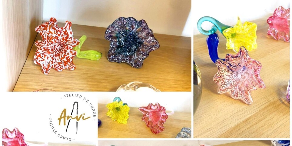 Atelier Verrerie - Création de fleurs - Workshop e stage