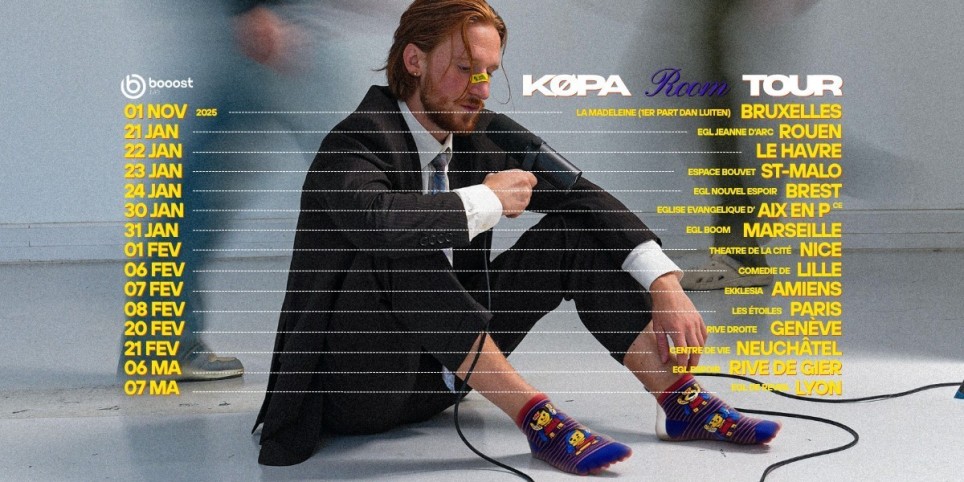 Concert Køpa Neuchâtel 21 février 2026 - Concerts