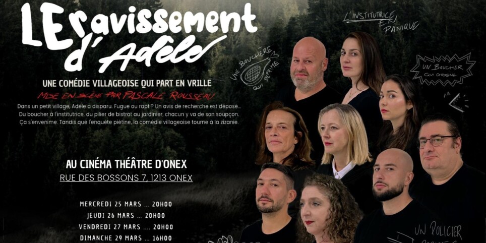 Le ravissement d'Adèle - Theatre and performing arts