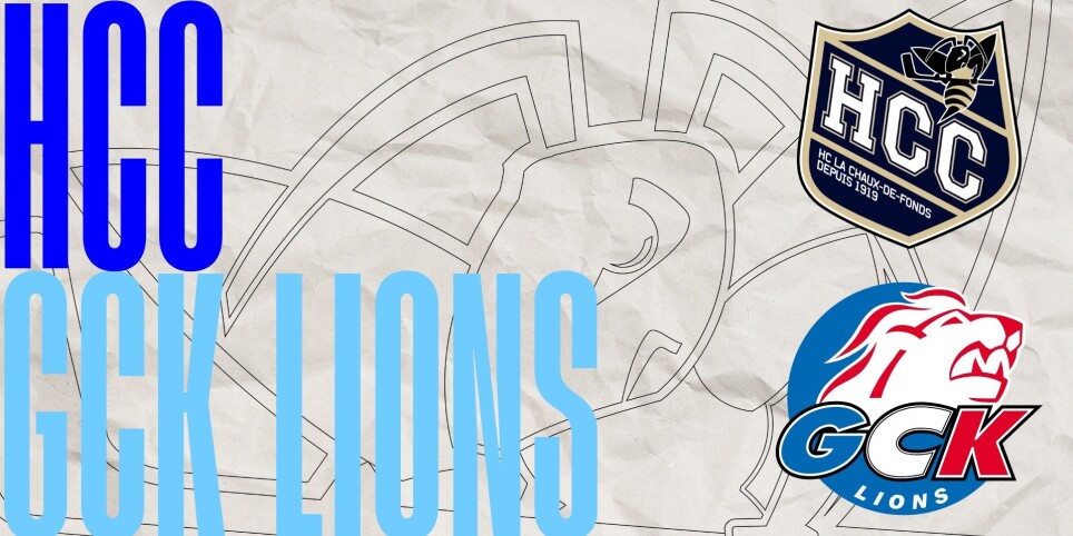 HC La Chaux-de-Fonds - GCK Lions - Sport