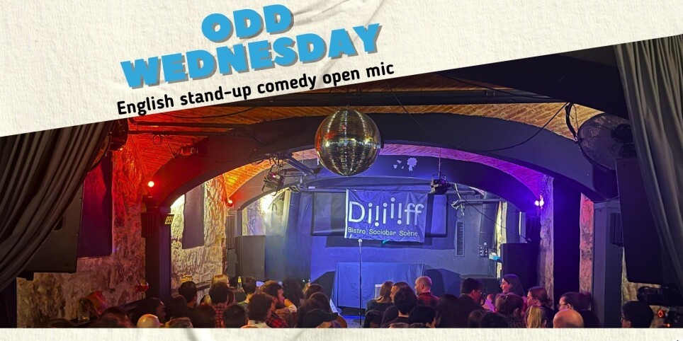 ENGLISH STAND UP COMEDY - Odd Wednesday Open Mic - Humour and comedy