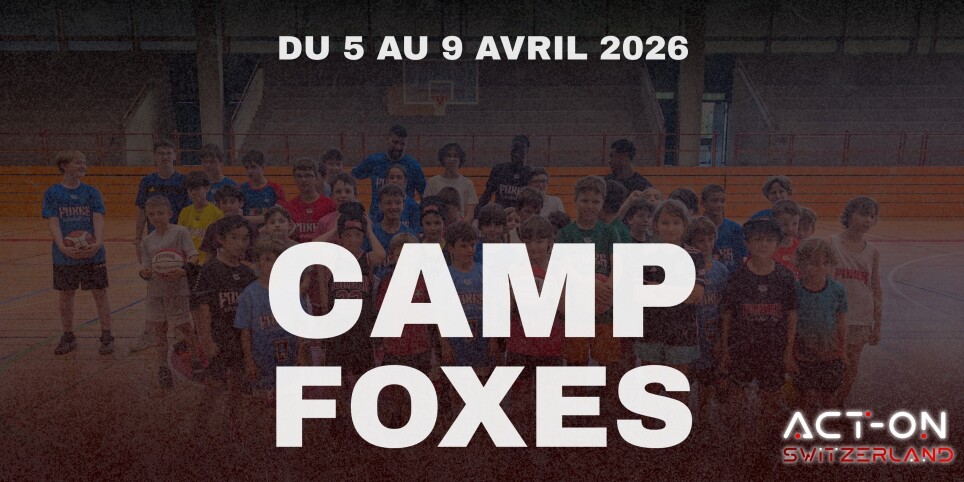 Camp Foxes - 5 au 9 avril 2027 - Sport