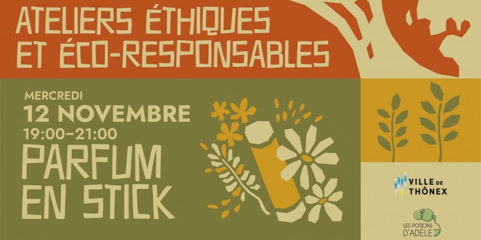 Atelier éco-responsable : parfum en stick - Workshop e stage