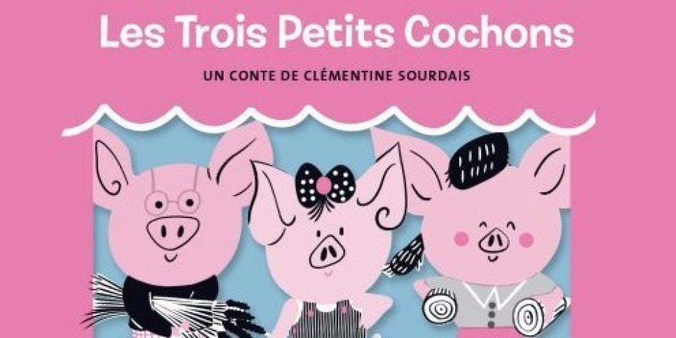 Fresque Les 3 petits cochons - dès 3 ans - Famille