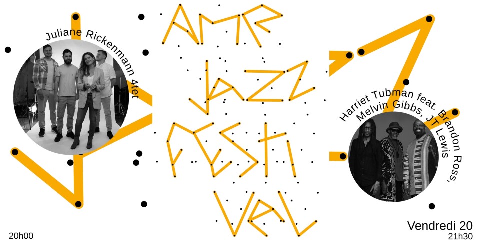 JULIANE RICKENMANN QUARTET + HARRIET TUBMAN - Concerti