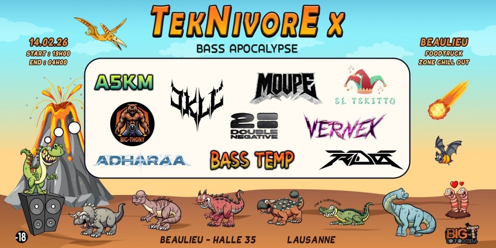 TekNivorE x - Soirée Tekno à Beaulieu - Festivals