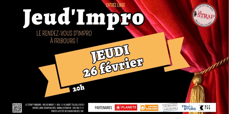 JEUD'IMPRO - Humour et comédie