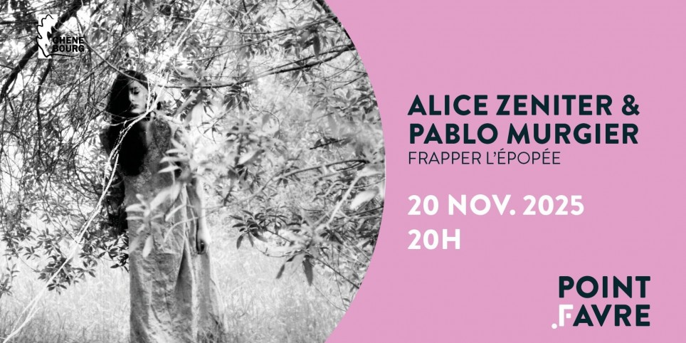 Alice Zeniter et Pablo Murgier - Frapper l'épopée - Cultura e spettacoli