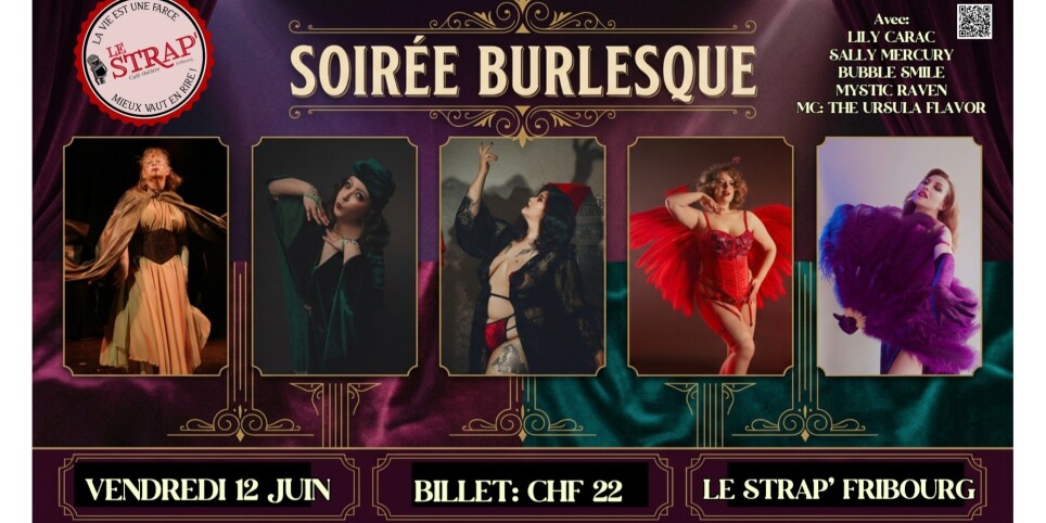 SOIRÉE BURLESQUE - Humour et comédie