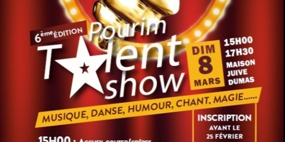 Fête de Pourim "la Jungle" et Talent Show - Concerts