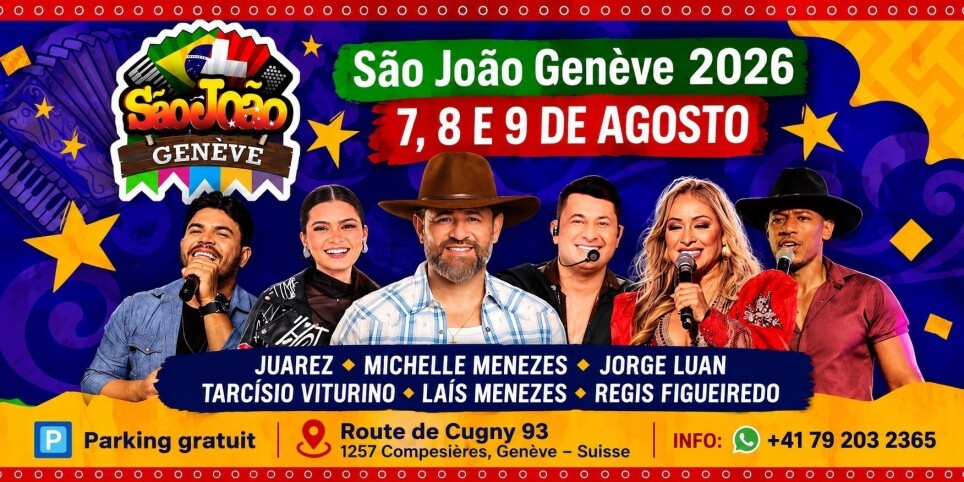 São João Genève 2026 - Festivals