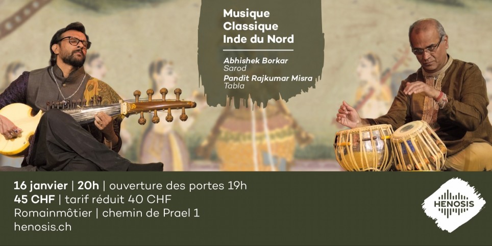 North Indian Classical Music | Abhishek Borkar & Pandit Rajkumar Misra - Concerts