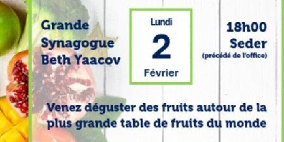 TOU BICHVAT - La plus grande table de fruits - Family
