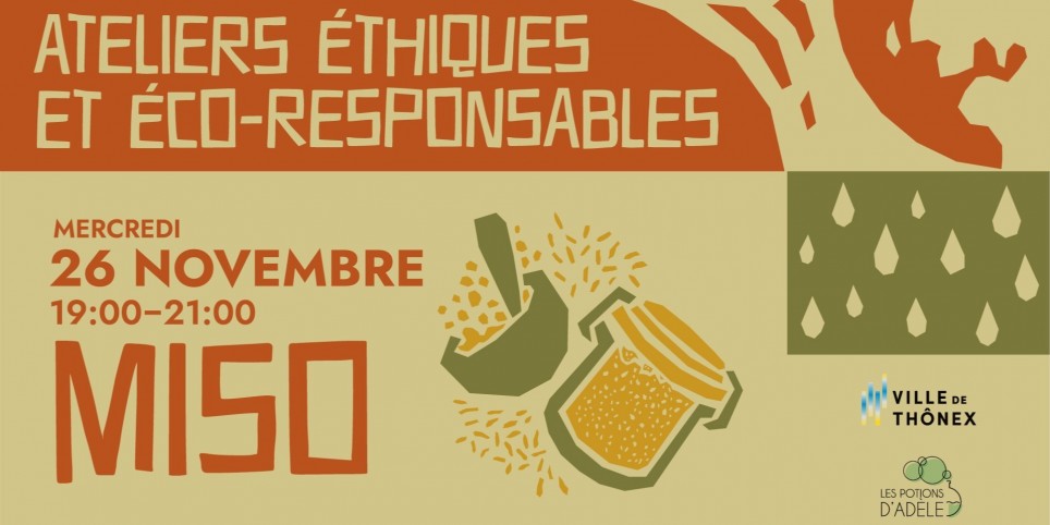Atelier éco-responsable : miso - Workshop e stage