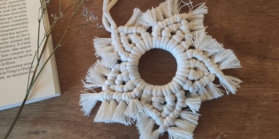 Atelier Macramé - Petite décoration Étoile - Ateliers et stages
