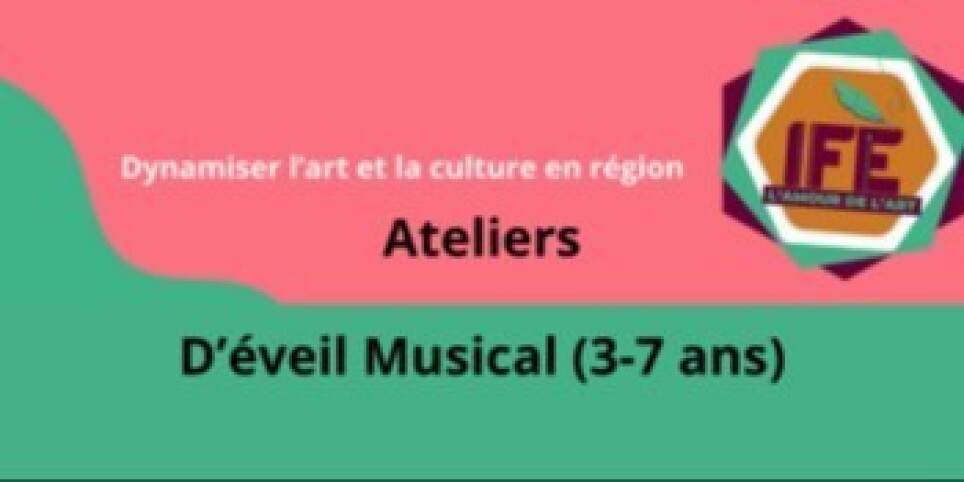 Ateliers d'éveil musical (3-7 ans) - Ateliers et stages