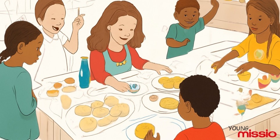 Maria fête le droit des enfants - Workshop e stage