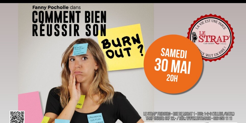 FANNY POCHOLLE dans «Comment bien réussir son burn-out» - Humour and comedy