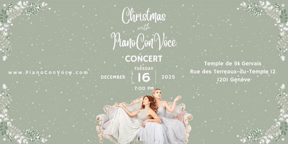 Christmas with PianoConVoce - Concerti