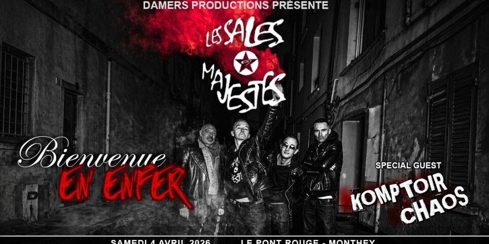 Les Sales Majestés + Komptoir Chaos - Conciertos