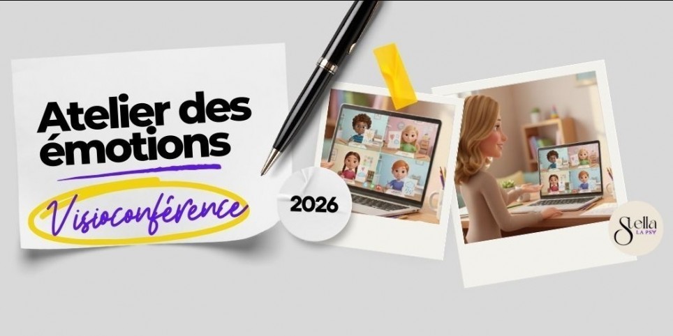 Atelier des émotions 4 - 6 ans - Workshops and courses