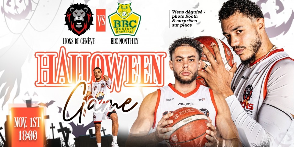 Saison 2025 - 2026 | Lions de Genève vs. BBC Monthey-Chablais - Sport