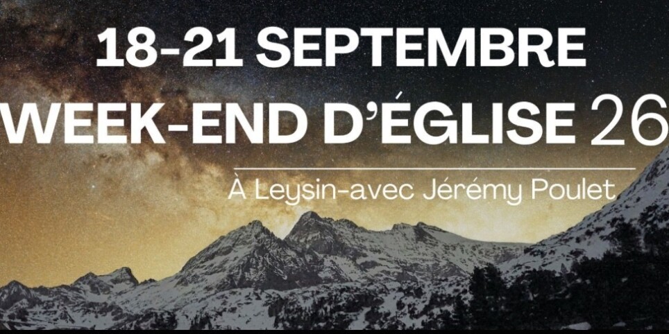 Church weekend - Conferences