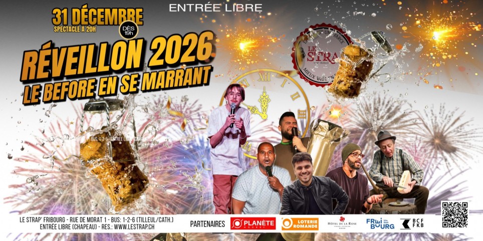 RÉVEILLON 2026, LE BEFORE en se marrant - Humour and comedy