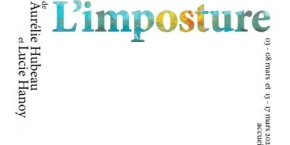 L'imposture - Théâtre et arts vivants