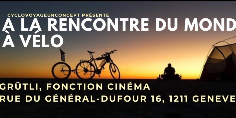 Film "A la rencontre du monde à vélo" - Cinéma