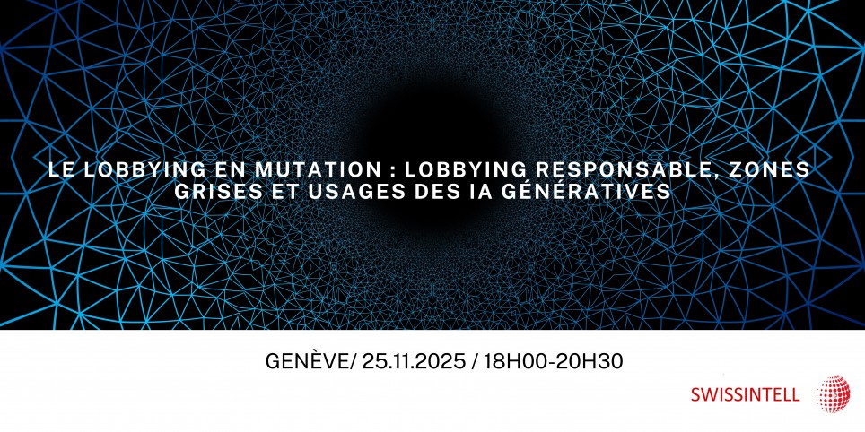 Le lobbying en mutation : lobbying responsable, zones grises et usages des IA génératives - Conférences