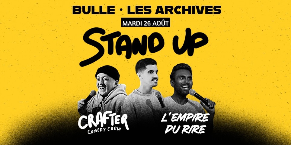 Le Crafter Comedy Crew aux Archives - Humour et comédie