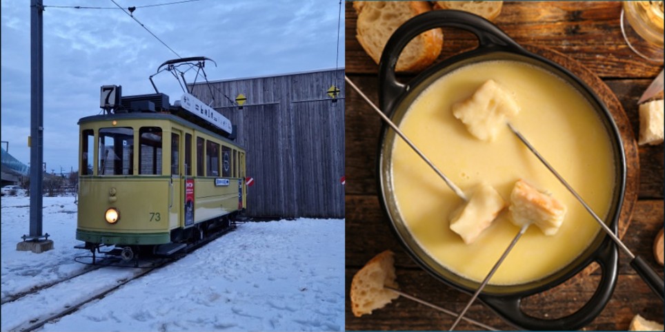 Tram historique et fondue au musée du tram - Camminate e visite