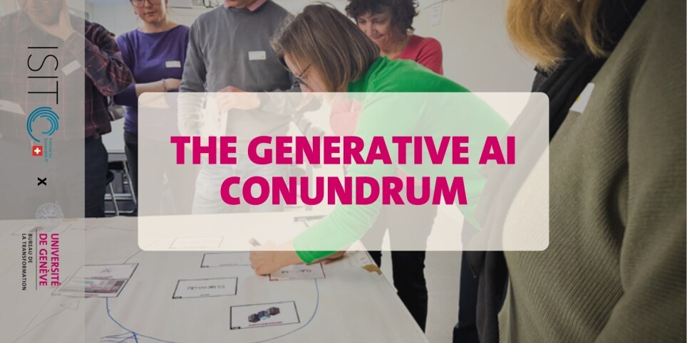 The Generative AI Conundrum (in English) - Workshops and courses