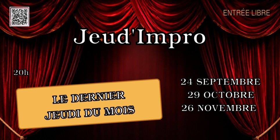 JEUD'IMPRO - Théâtre et arts vivants