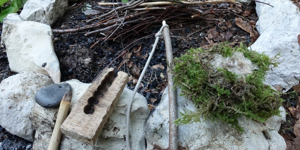 Fabriquer son set à feu primitif - Workshops und Praktika